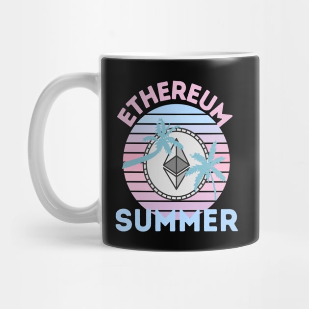 Ethereum Summer Retro Sunset by RedSparkle 